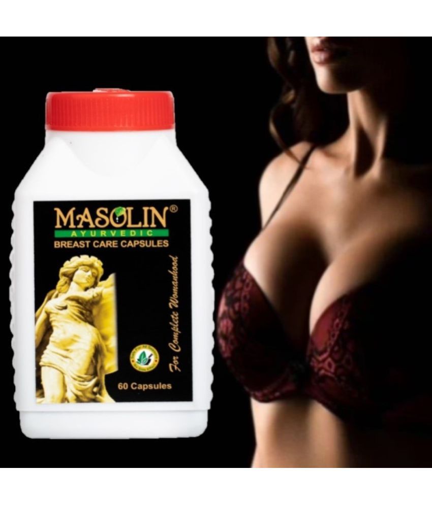     			MASOLIN HERBAL Ayurvedic Brest Capsule 60Caps Capsule 60 no.s Pack Of 1