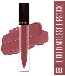 Ronzille Fantastic Long smash mousse liquid lipstick -09