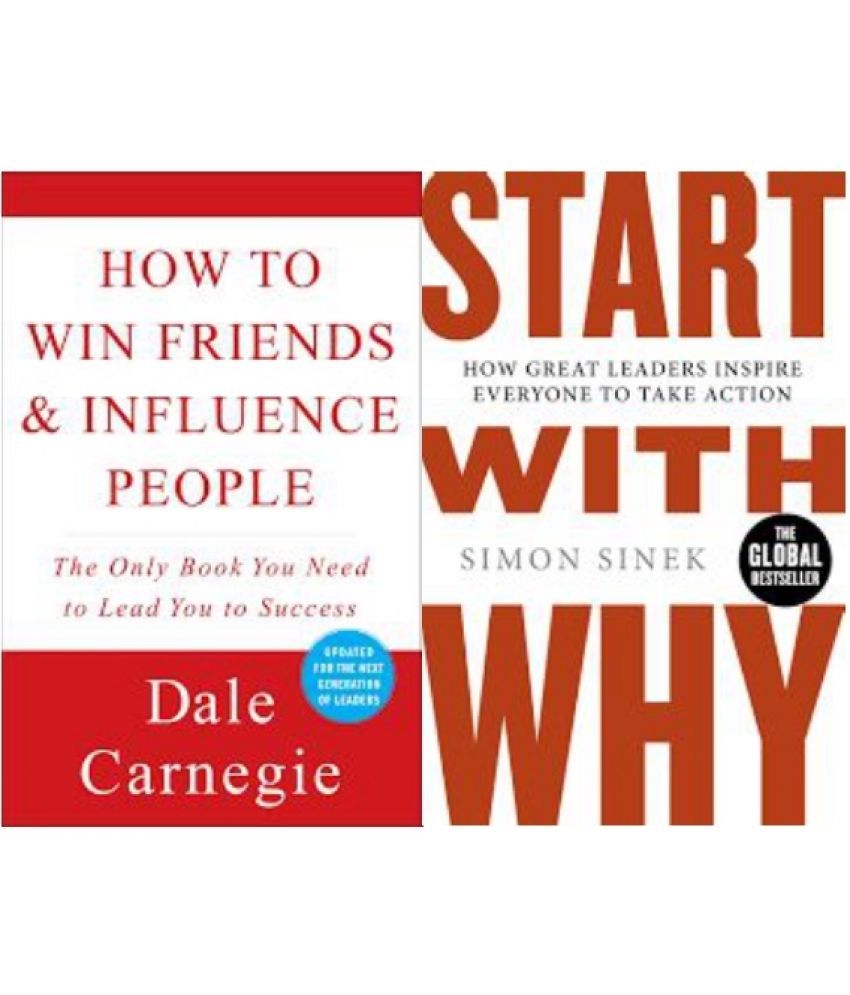     			How to Win Friends and Influence People + Start With Why