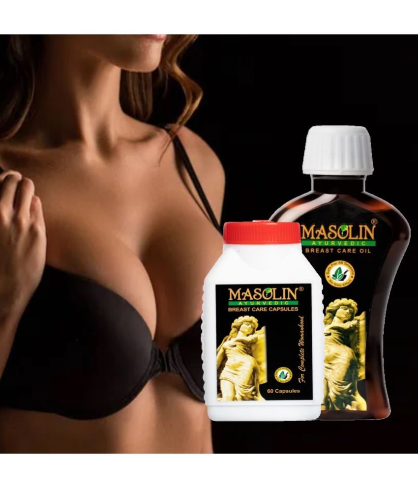     			MASOLIN HERBAL Bossom Care Oil & Capsule Oil 2 no.s Pack Of 1