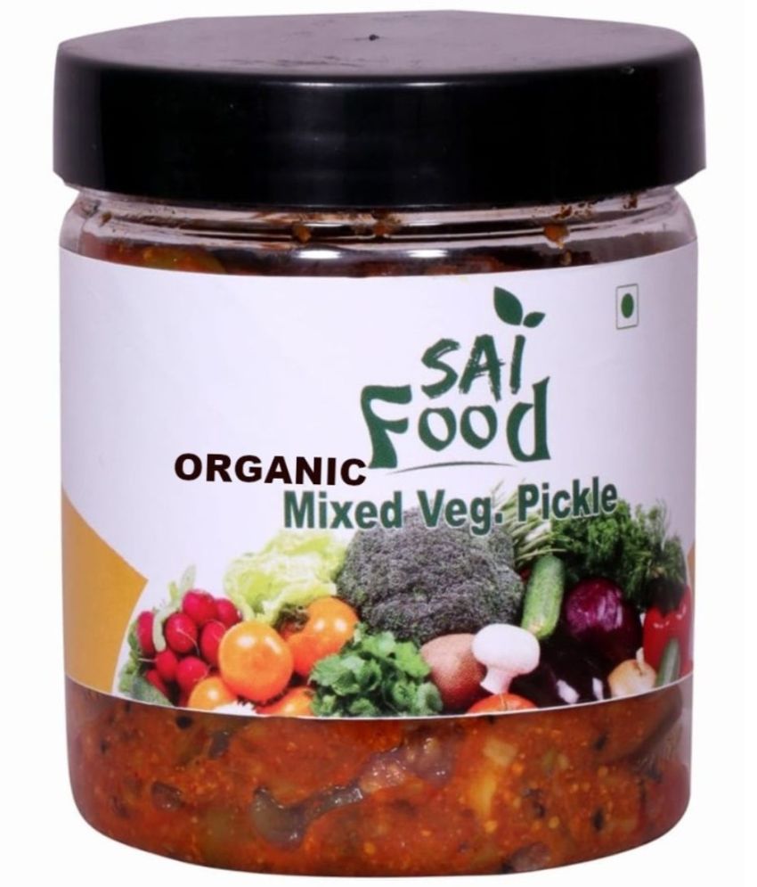     			SAi Food ORGANIC All in one Mixed Pickle | Traditional Punjabi Flavor, Tasty & Spicy | Mixed achar Pickle 250 g