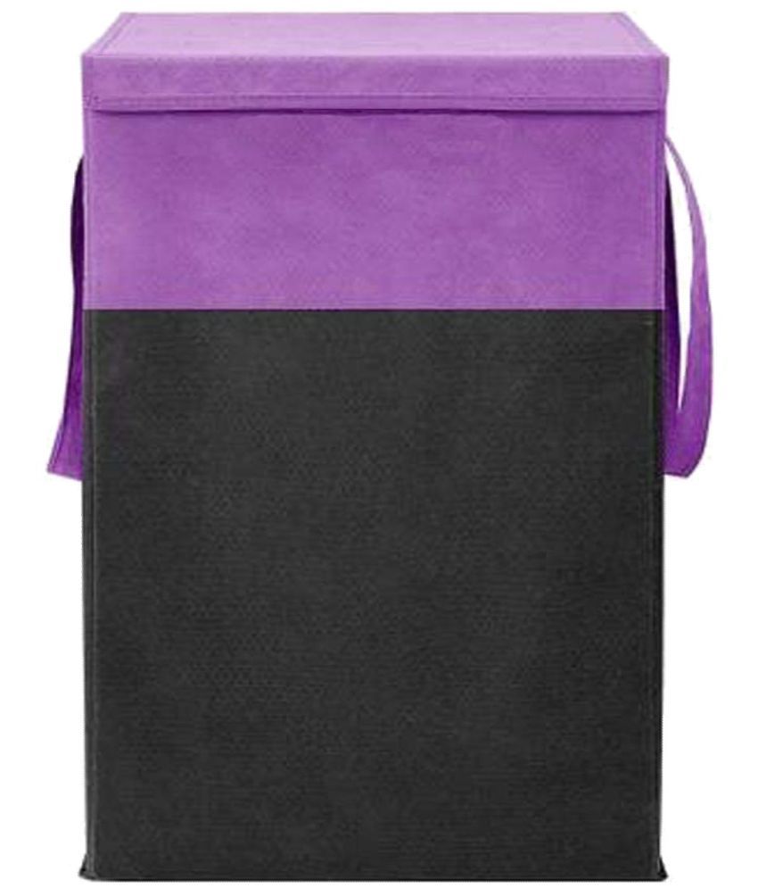     			SH NASIMA - Purple Laundry Bag