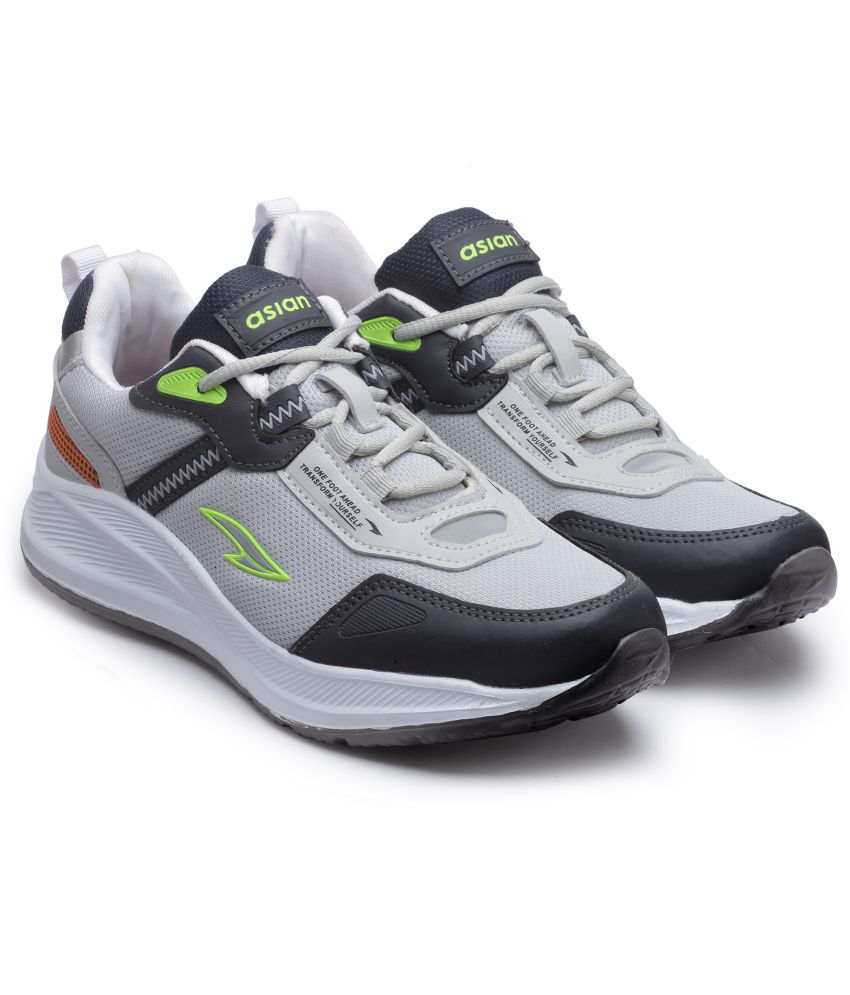 ASIAN - NEXON-13 Gray Men's Sports Running Shoes