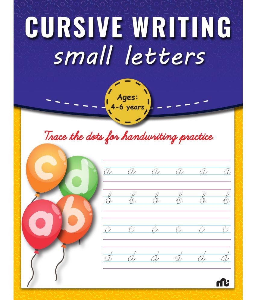     			Cursive Writing : Small Letters