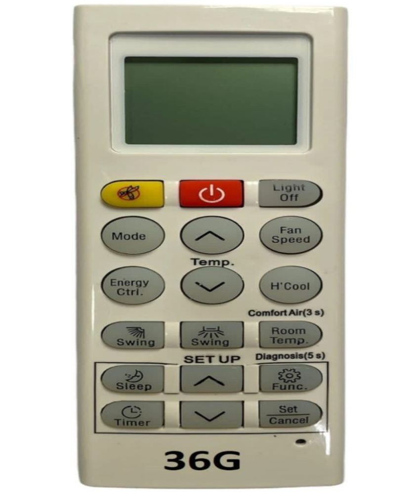     			SUGNESH Re - 36H AC Remote Compatible with  LG AC.