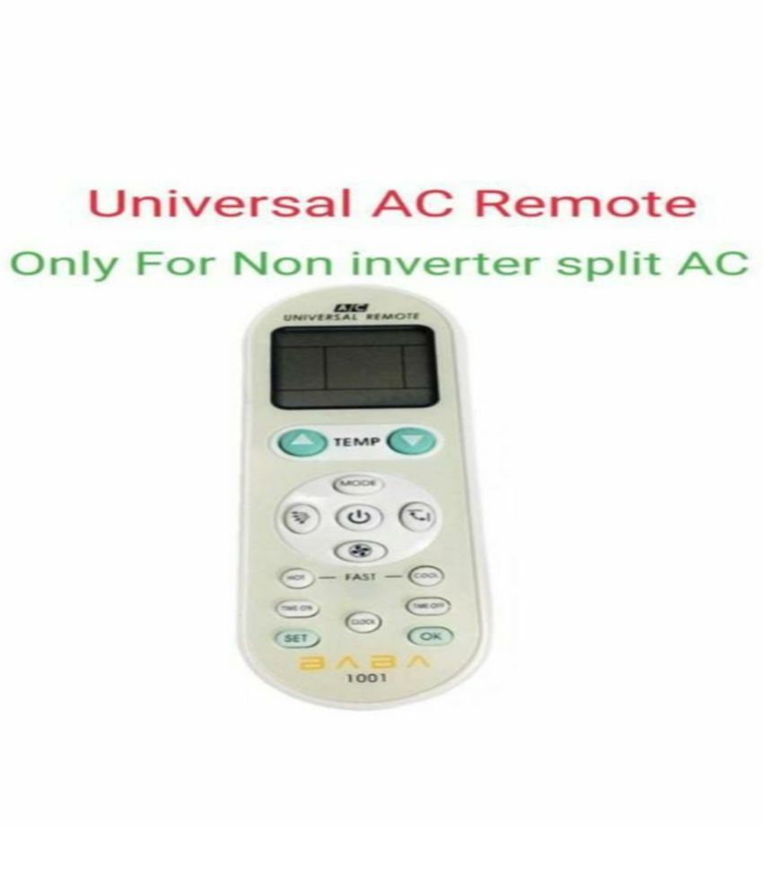     			SUGNESH Re - 77 AC Remote Compatible with UNIVERSAL (1001 IN 1 ) AC