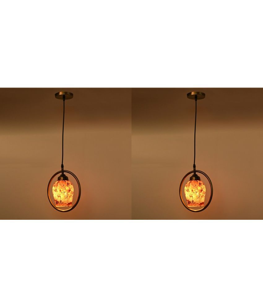     			Somil Glass Ceiling Light Pendant Multi - Pack of 2