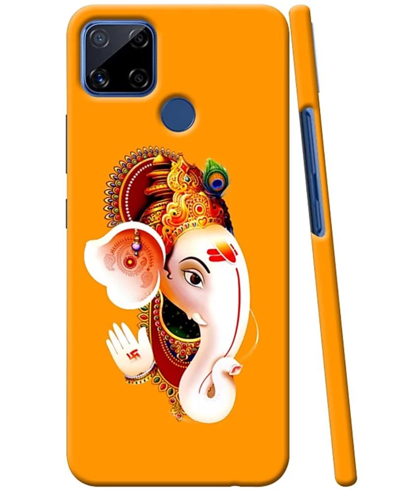     			T4U THINGS4U - Multicolor Polycarbonate Printed Back Cover Compatible For Realme C25 ( Pack of 1 )