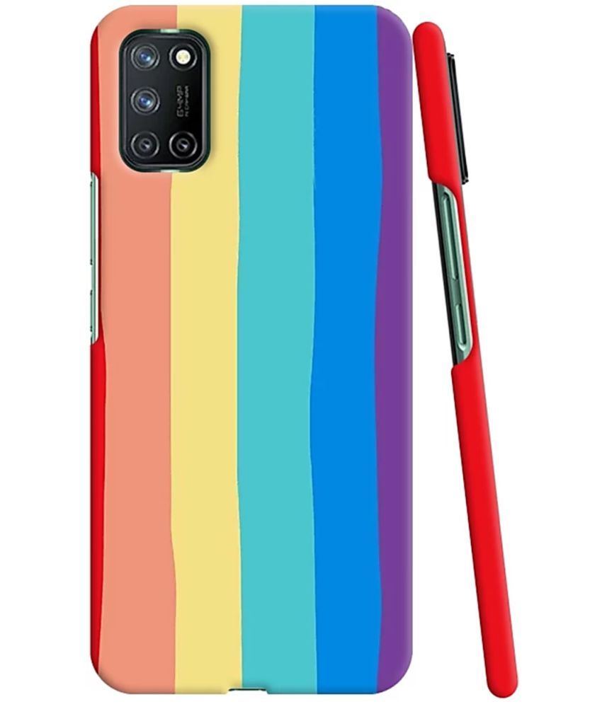     			T4U THINGS4U - Multicolor Polycarbonate Printed Back Cover Compatible For Realme 7 Pro ( Pack of 1 )
