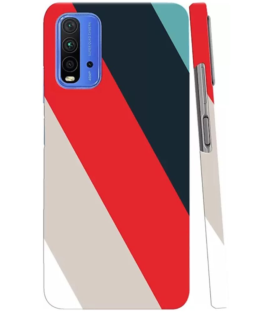     			T4U THINGS4U - Multicolor Polycarbonate Printed Back Cover Compatible For Xiaomi Redmi 9 Power ( Pack of 1 )