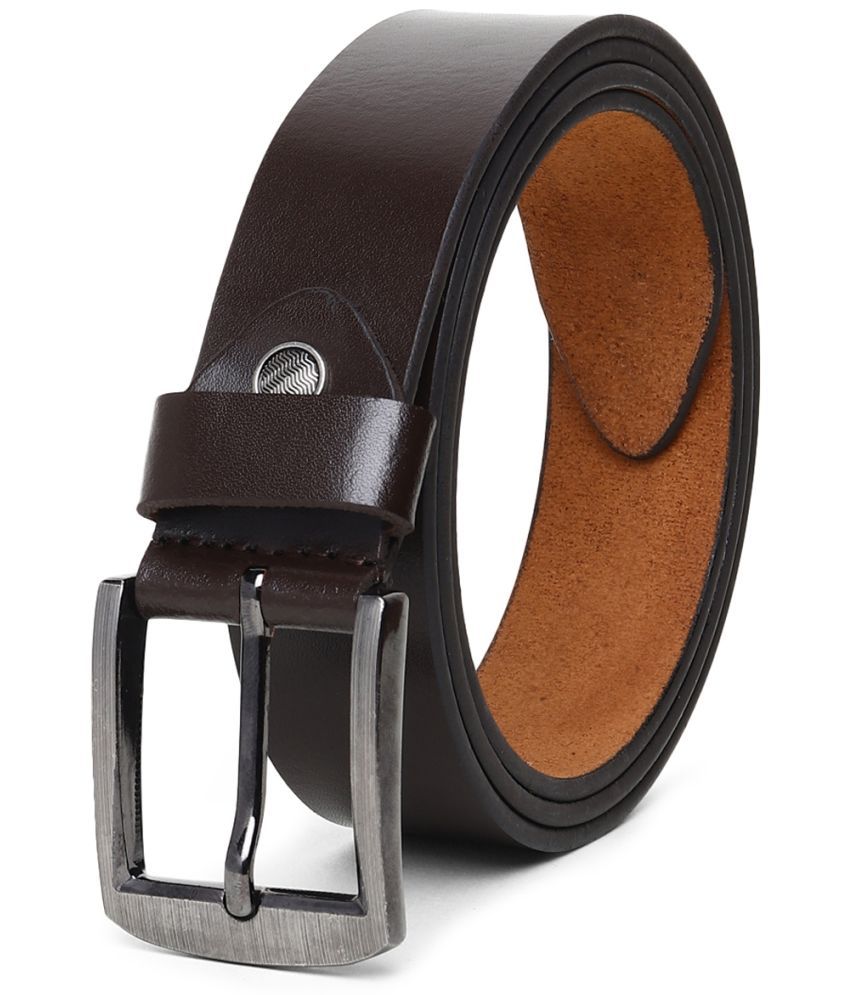     			samtroh - Brown Leather Men's Casual Belt ( Pack of 1 )