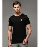 ONN - Black 100% Cotton Regular Fit Men's T-Shirt ( Pack of 1 )