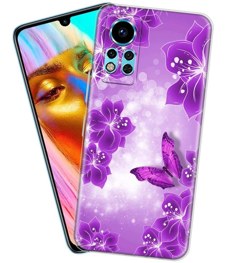     			NBOX - Multicolor Silicon Printed Back Cover Compatible For infinix Note 12 i ( Pack of 1 )