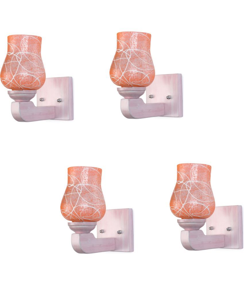     			Somil - Multicolor Wallchiere ( Pack of 4 )