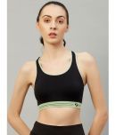 C9 Airwear - Black Nylon Removable Padding Women's Sports Bra ( Pack of 1 )