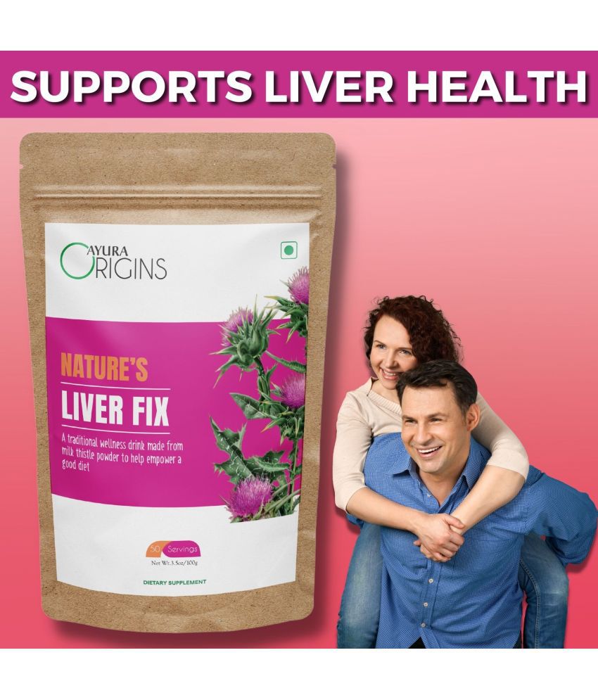     			Ayura Origin Nature's Liver Fix Nutrition Drink Powder 100 gm Unflavoured