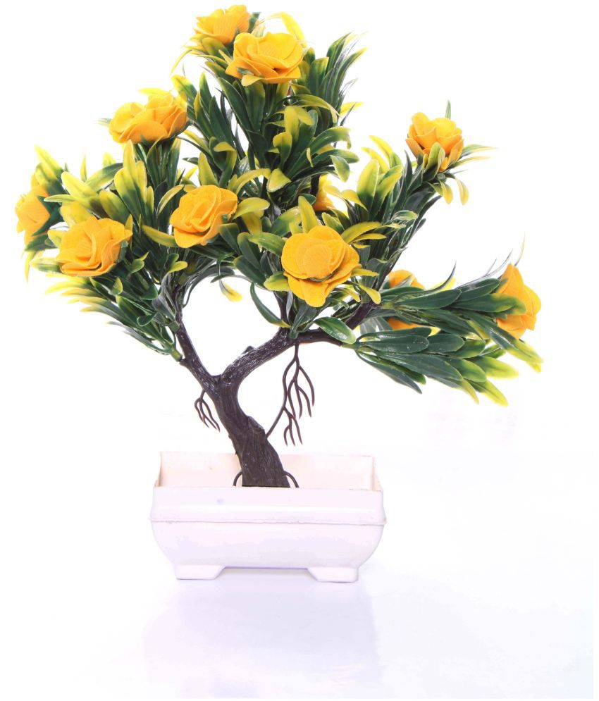     			CHAUDHARY FLOWER - Yellow Daisy Artificial Flower ( Pack of 1 )
