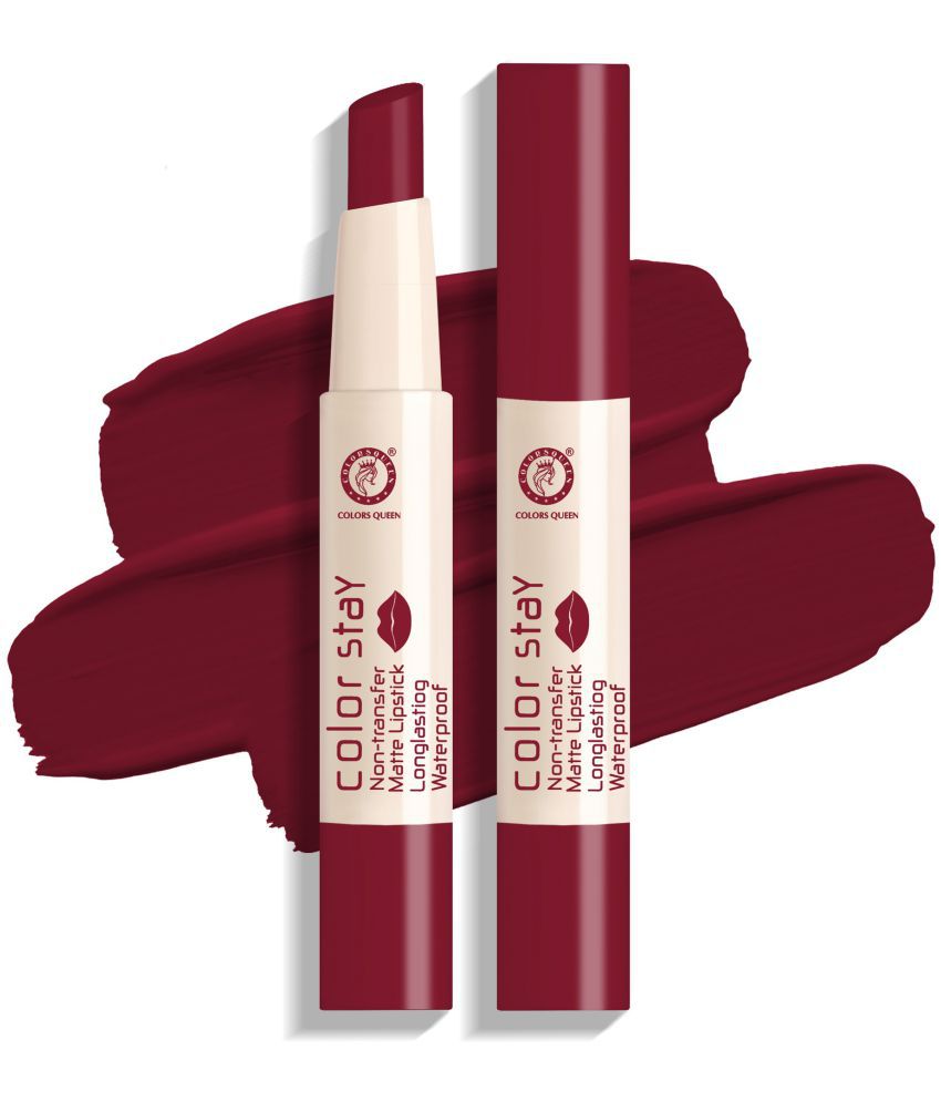     			Colors Queen - Coral Matte Lipstick 2.1