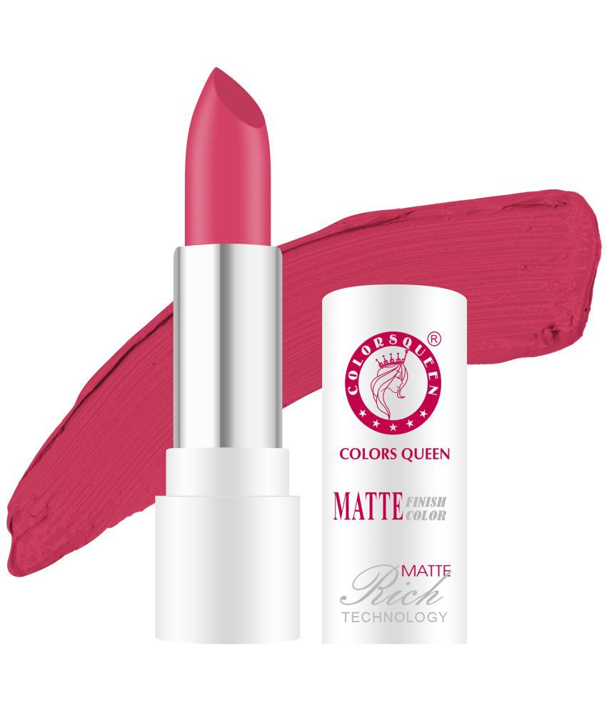     			Colors Queen - Pink Matte Lipstick 5
