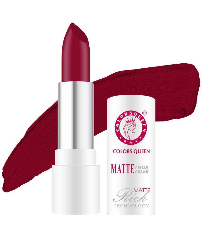     			Colors Queen Rich Matte Long Lasting Matte Lipstick (Lady Red) 3g