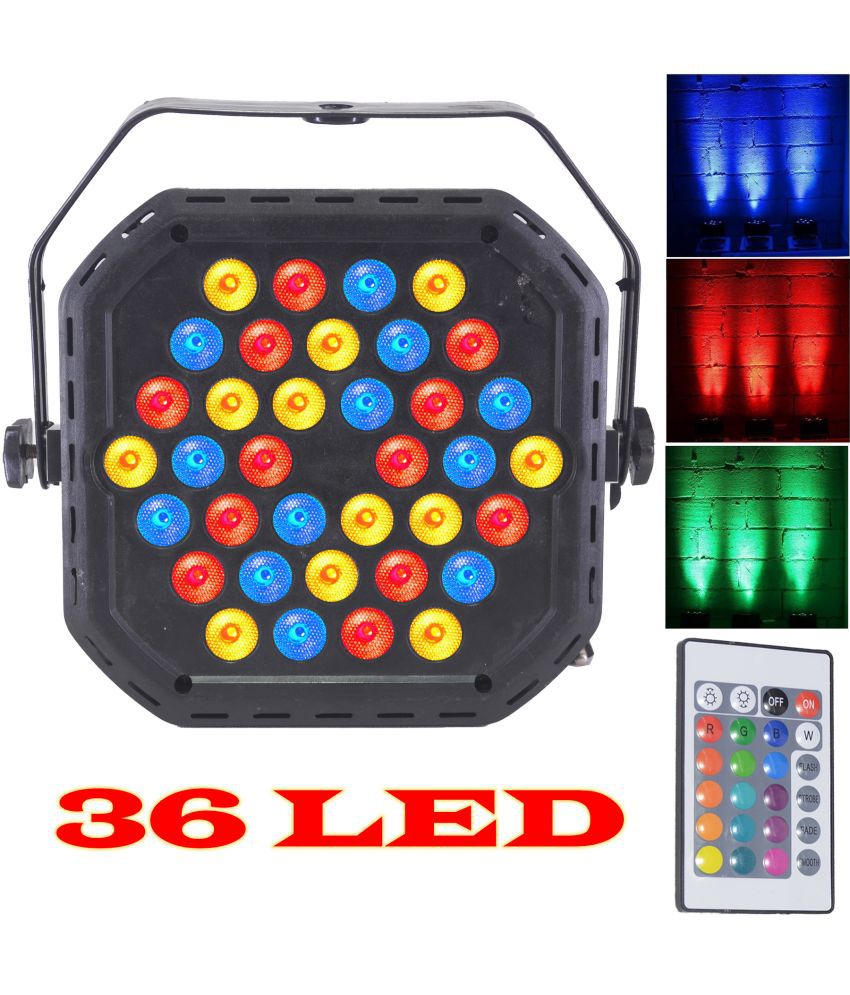     			JMALL 36 LED Disco Stage Par light with Remote