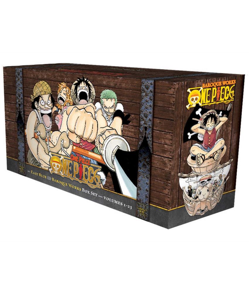    			ONE PIECE BOX SET VOL 1: Volumes 1-23 with Premium: Volume 1 (One Piece Box Sets) Paperback 2013 by Eiichiro Oda
