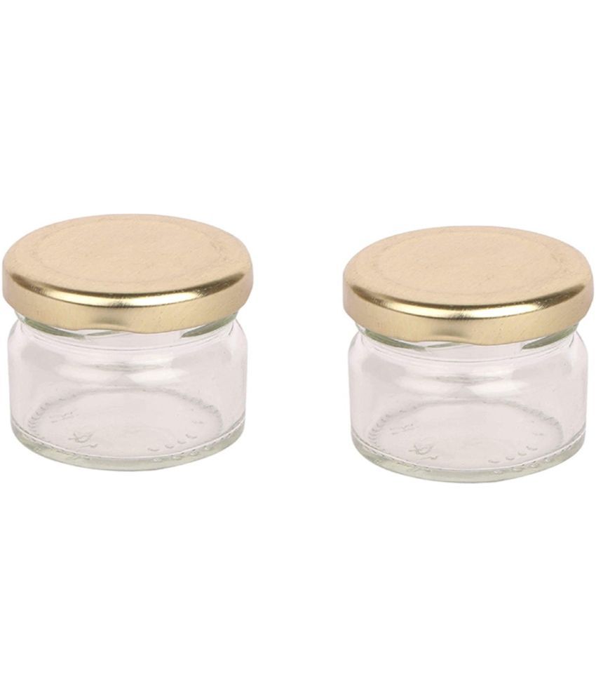     			Somil - Storage Container Glass Transparent Utility Container ( Set of 2 )
