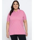 YHA - Pink Cotton Blend Regular Fit Women's T-Shirt ( Pack of 1 )