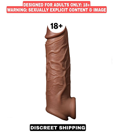 6.75 inch INDIAN DARK CHOCOLATE JUMBO Penis sleeve REUSABLE CONDOM WASHABLE PENIS EXTENDER CONDOM, sexy product, increase width and length, ling mota lamba, sexual products, sex toy for men , Reusable condom, crystal condom