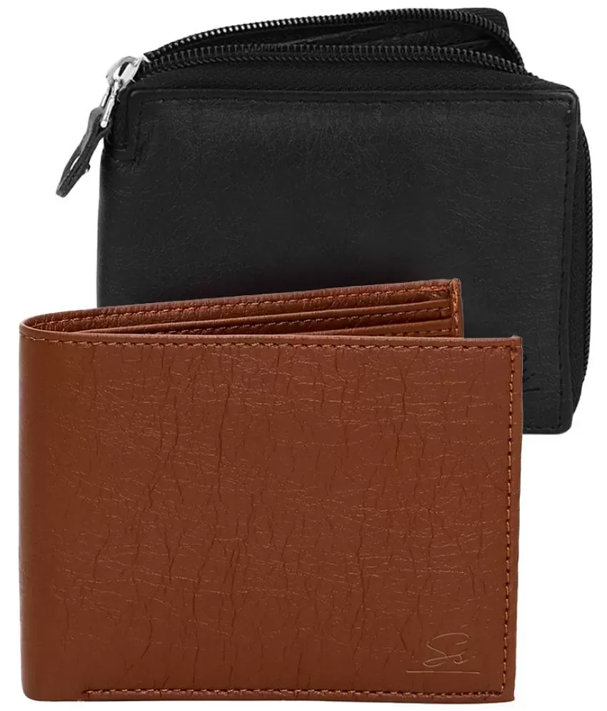 Buy Men Brown Solid Leather Wallet Online - 528344 | Allen Solly