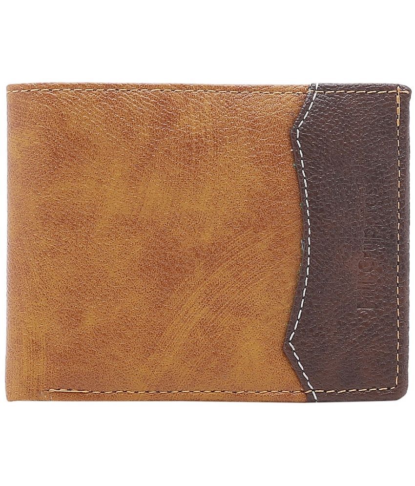     			FILL CRYPPIES - Brown Faux Leather Men's Regular Wallet ( Pack of 1 )