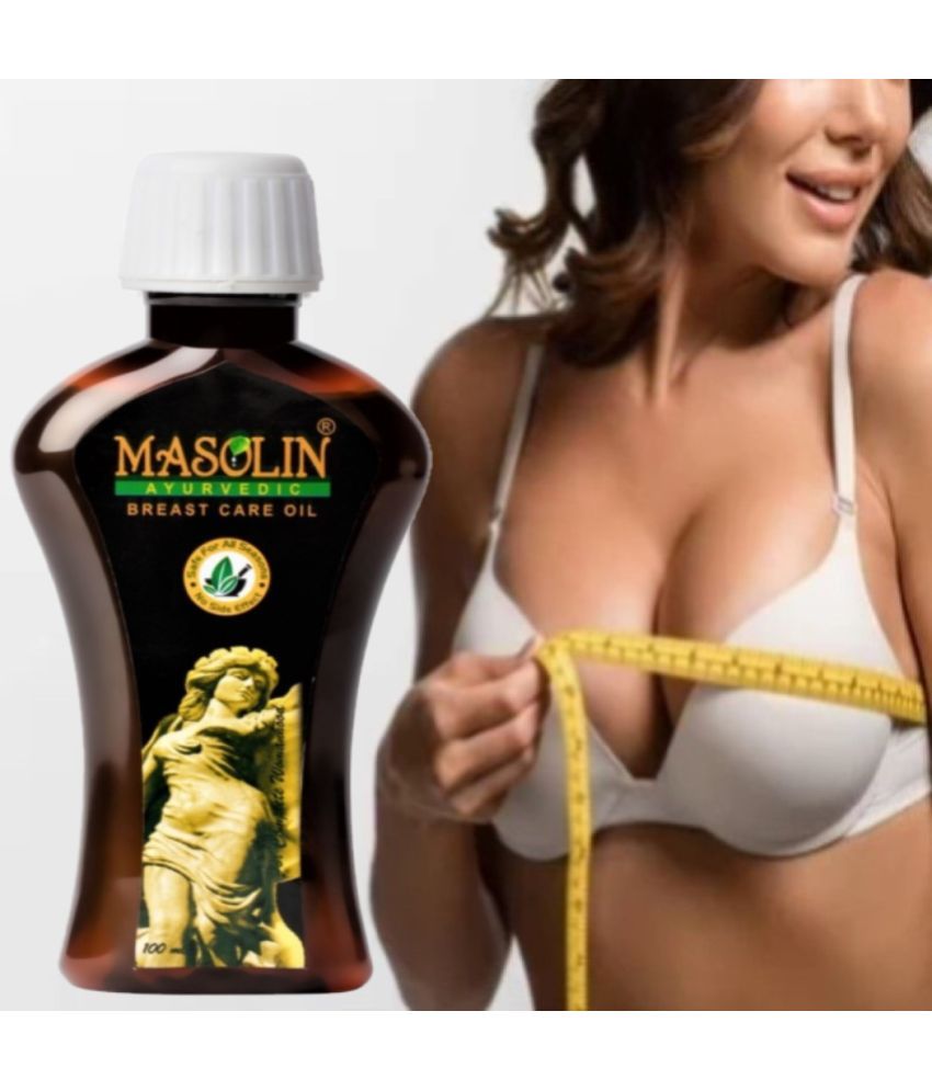     			MASOLIN HERBAL Ayurvedic Brest Care Growth Oil 100ml Oil 100 ml Pack Of 1