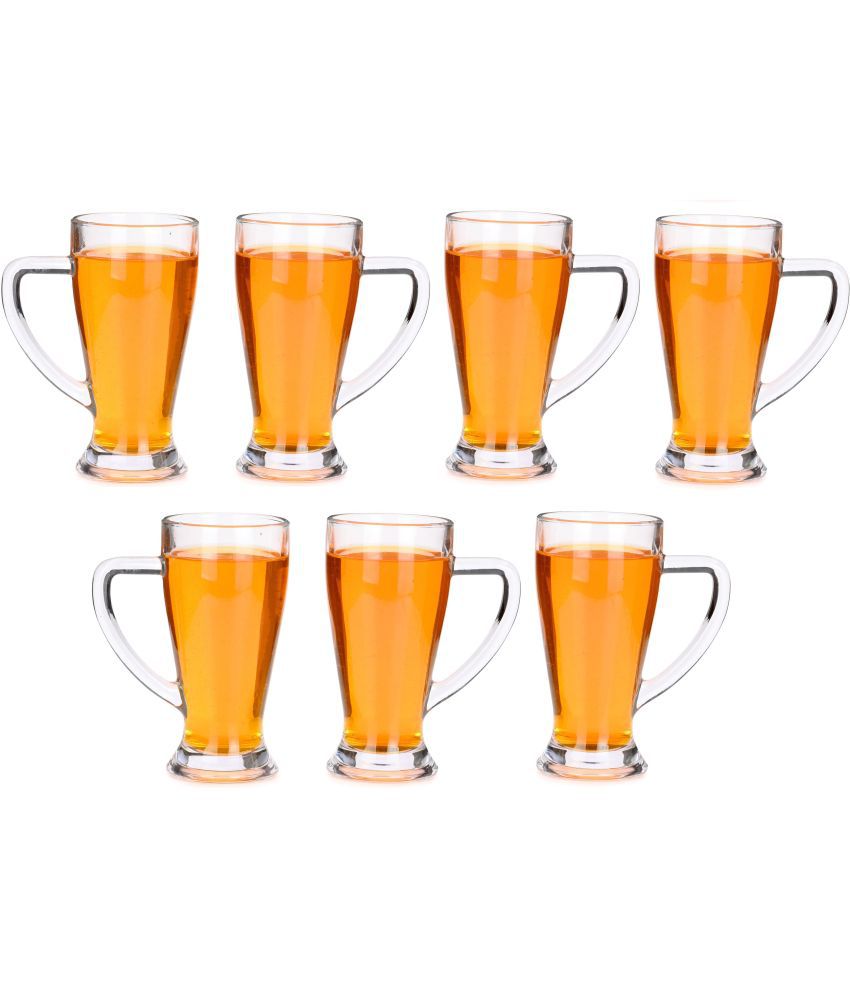     			Somil Beer Mug Glasses Set,  250 ML - (Pack Of 7)