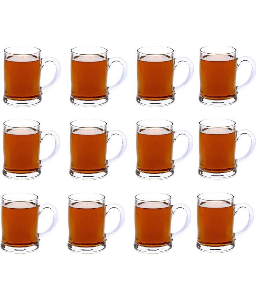     			Somil Beer Mug Glasses Set,  350 ML - (Pack Of 12)