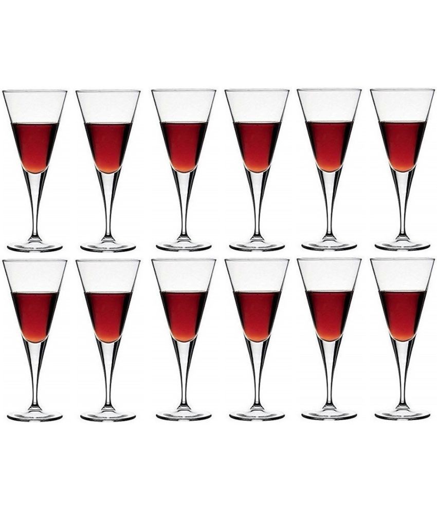     			Somil Wine  Glasses Set,  150 ML - (Pack Of 12)