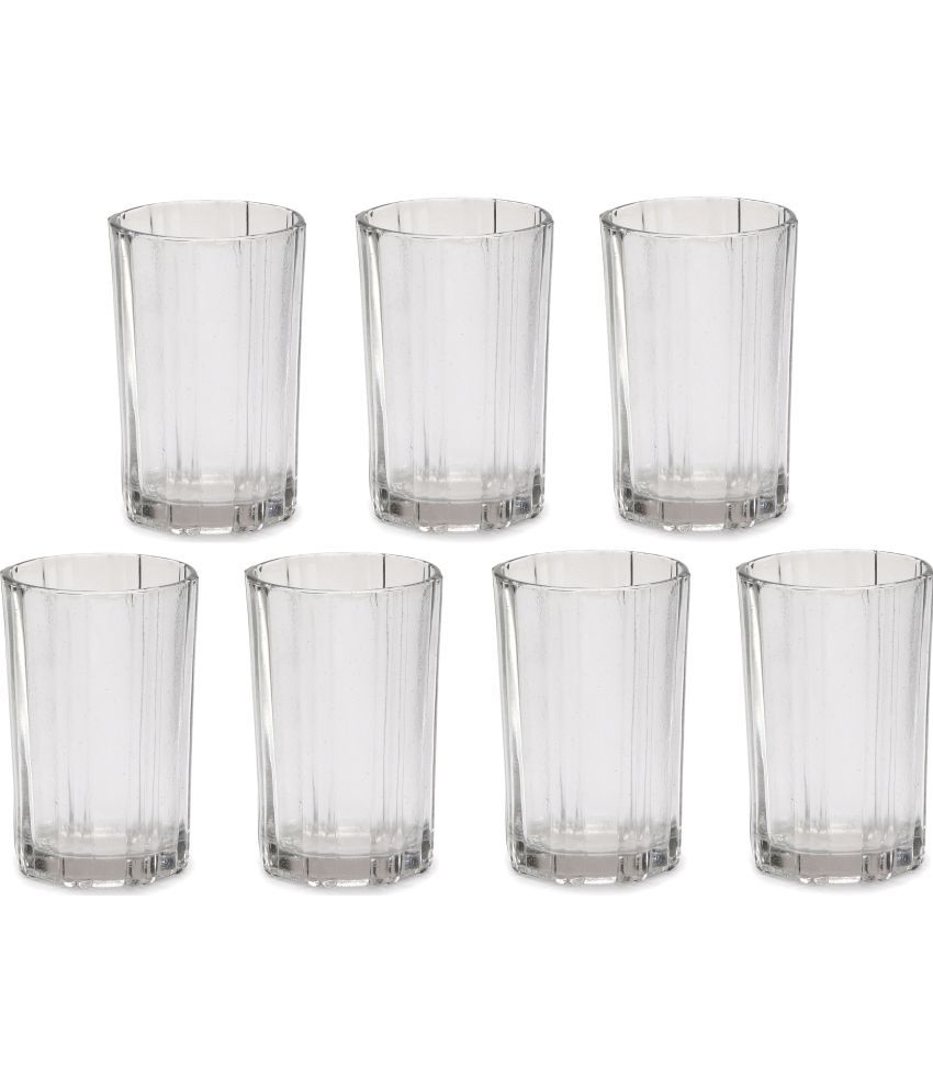     			Somil Water/Juice   Glasses Set,  200 ML - (Pack Of 7)