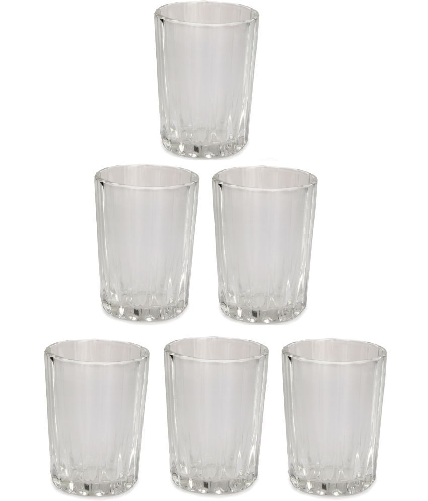     			Somil Water/Juice   Glasses Set,  200 ML - (Pack Of 6)