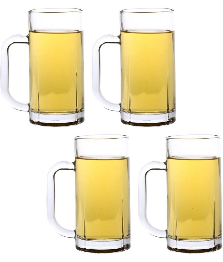     			Somil Beer Mug Glasses Set,  300 ML - (Pack Of 4)