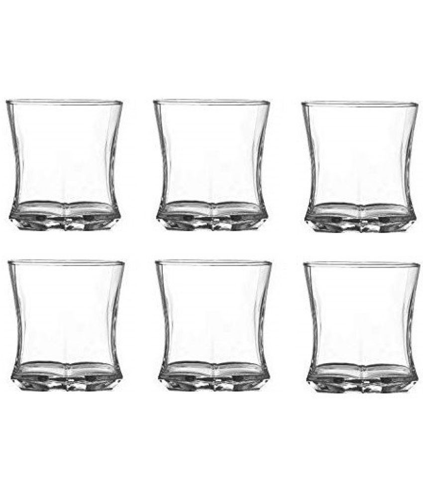     			Somil Water/Juice  Glasses Set,  280 ML - (Pack Of 6)