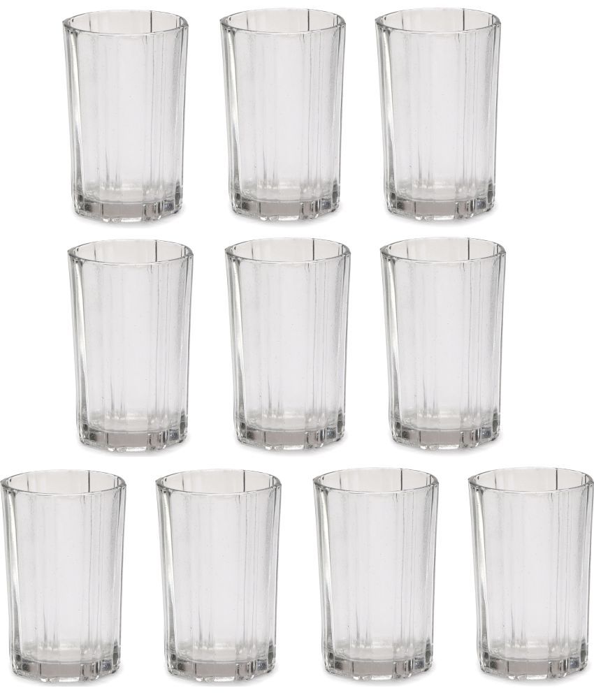     			Somil Water/Juice   Glasses Set,  200 ML - (Pack Of 10)