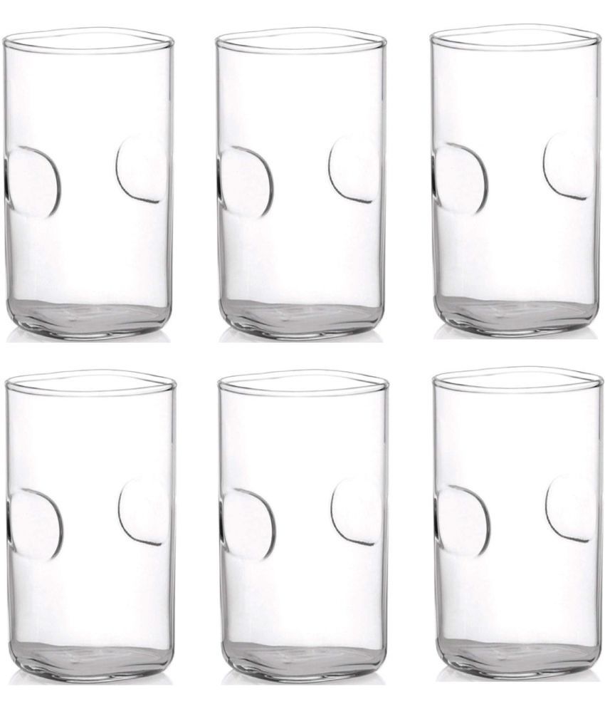     			Somil Water/Juice  Glasses Set,  300 ML - (Pack Of 6)