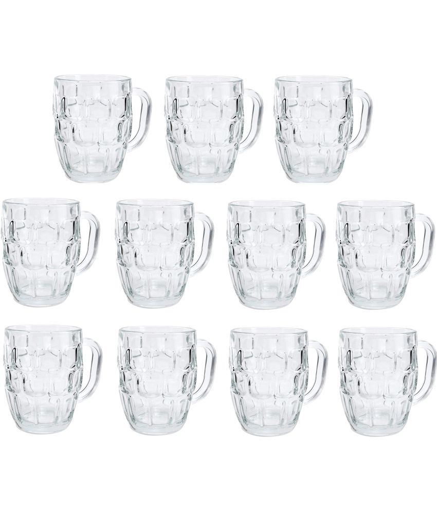     			Somil Beer Mug Glasses Set,  550 ML - (Pack Of 11)