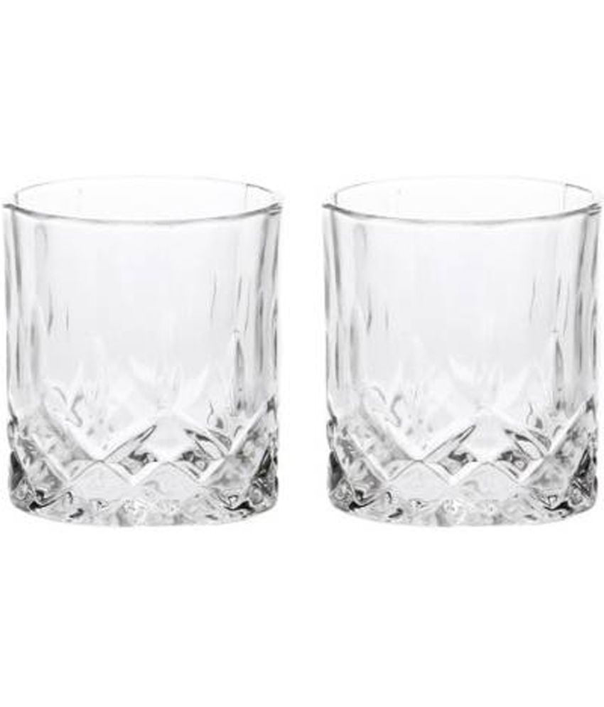     			Somil Whisky  Glasses Set,  200 ML - (Pack Of 2)