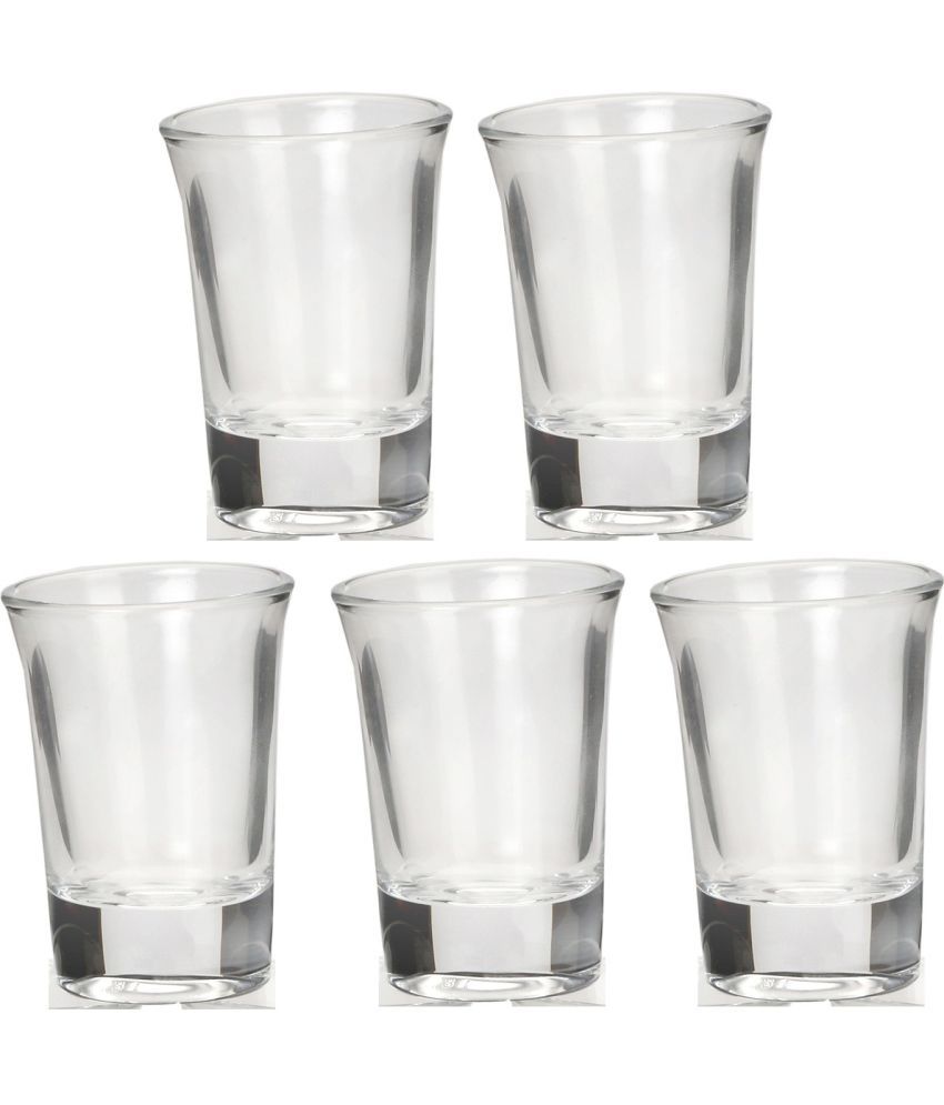     			Somil Shot  Glasses Set,  30 ML - (Pack Of 5)