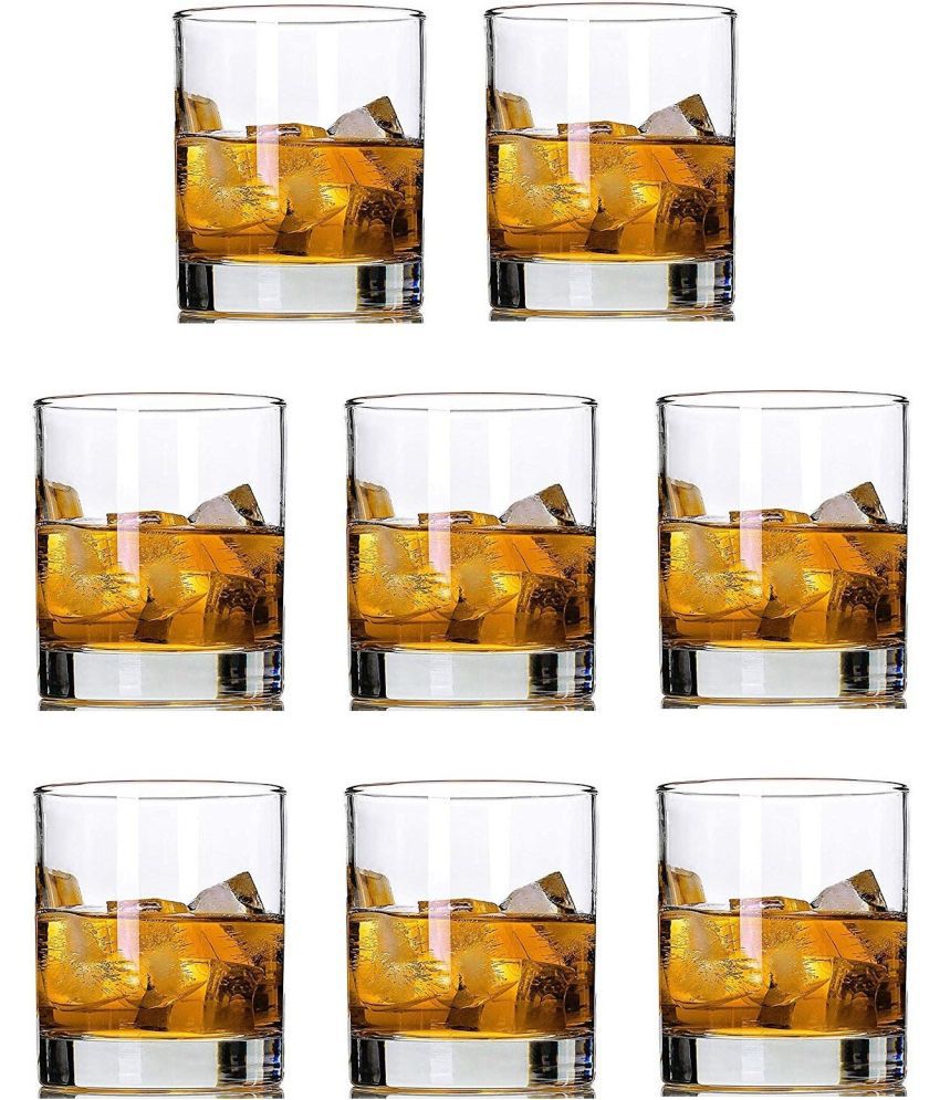     			Somil Water/Juice  Glasses Set,  280 ML - (Pack Of 8)