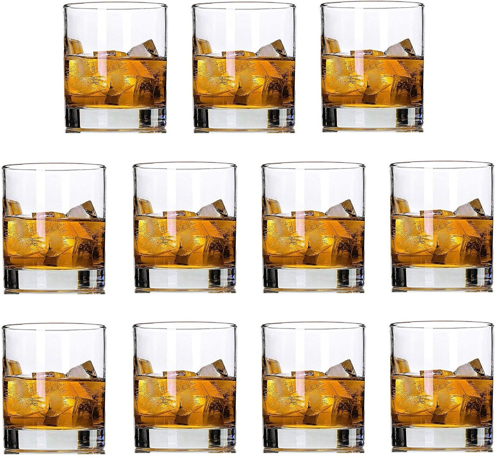     			Somil Water/Juice  Glasses Set,  280 ML - (Pack Of 11)