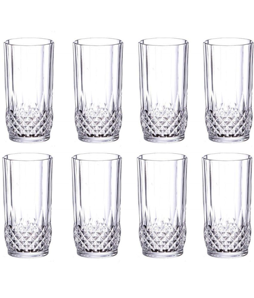     			Somil Water/Juice  Glasses Set,  200 ML - (Pack Of 8)