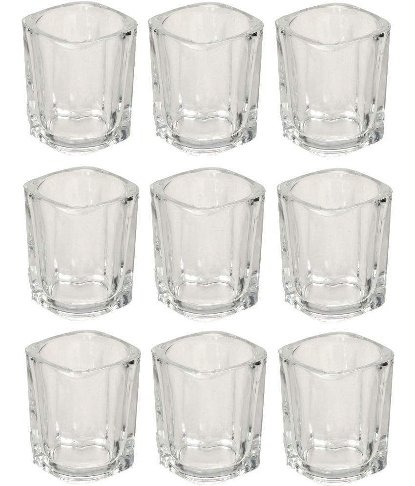     			Somil Shot  Glasses Set,  50 ML - (Pack Of 9)