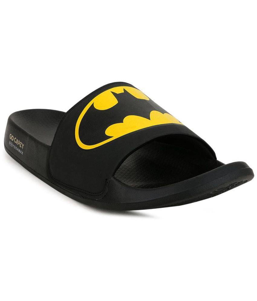     			Campus - Black Men's Slide Flip Flop