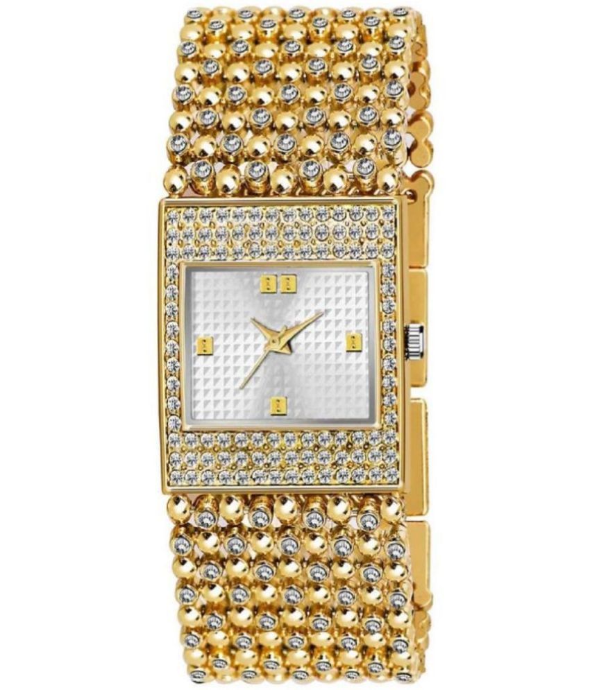     			Renaissance Traders - Gold Metal Analog Womens Watch